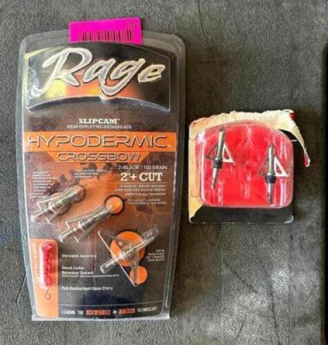 (2) PACKS OF ARROW TIPS
