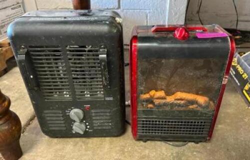 (2) SPACE HEATER