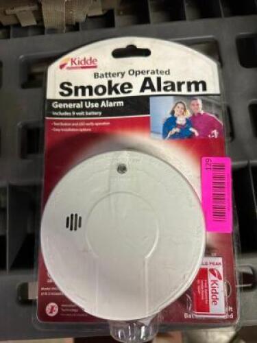 BATTERY OPERATED SMOKE ALARM