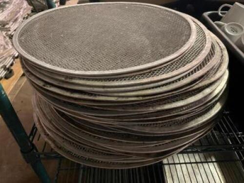 (36) 20" ROUND MESH COOLING PANS