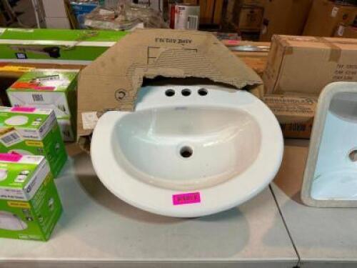 PEDESTAL SINK WITH BASE
