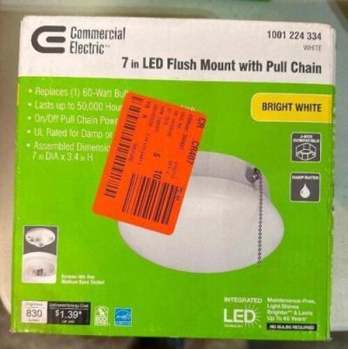 COMMERCIAL ELECTRIC LED FLUSH MOUNT