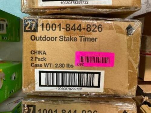 (2) - OUTDOOR STAKE MECHANICAL TIMERS