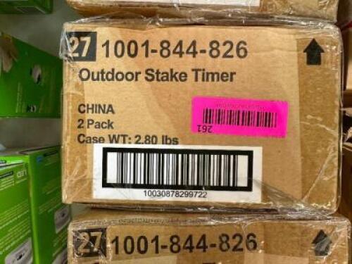 (2) - OUTDOOR STAKE MECHANICAL TIMERS