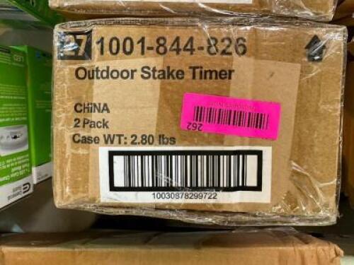 (2) - OUTDOOR STAKE MECHANICAL TIMERS