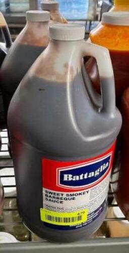 (3) 1 GALLON JUGS SWEET SMOKEY BBQ SAUCE