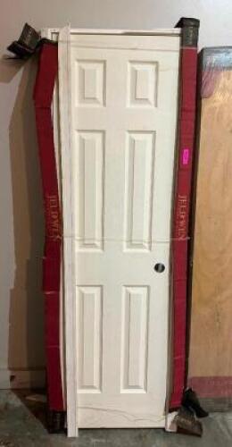 JELD WEN 24" X 80" RIGHT HAND INTERIOR DOOR