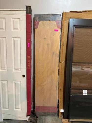 JELD WEN 80.5" X 36" 2 DOOR BIFOLD INTERIOR DOOR