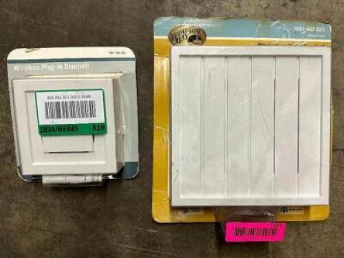 (2) - ASSORTED DOOR BELLS