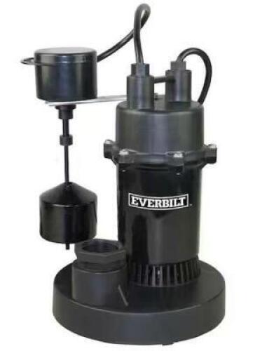 1/3 HP SUBMERSIBLE SUMP PUMP WITH VERTICAL