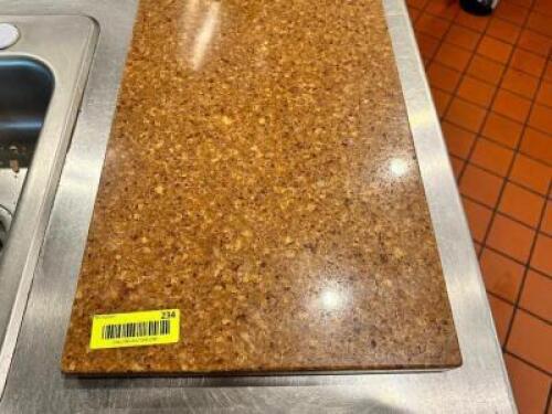 DESCRIPTION: 18" X 12" STONE SLAB LOCATION: KITCHEN QTY: 1