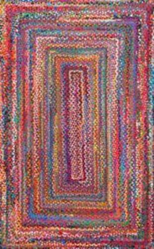 DESCRIPTION: (1) MULTI BRAIDED CHINDI CASUALS RUG BRAND/MODEL: NULOOM INFORMATION: MULTI COLORED SIZE: 8' X 5' RETAIL$: $164.65 EA QTY: 1