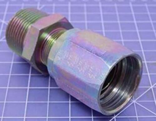 DESCRIPTION: (15) FIELD ATTACHABLE HOSE CONNECTOR BRAND/MODEL: GATES SIZE: MUST COME INSPECT FOR ACCURACY RETAIL$: $34.20 EA QTY: 15