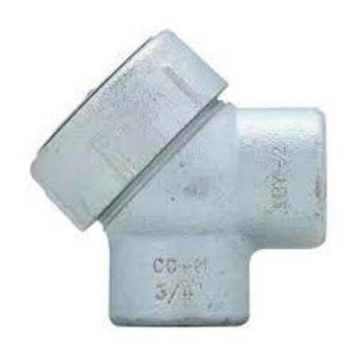 DESCRIPTION: (15) CAPPED ELBOW - HAZARDOUS LOCATIONBRAND/MODEL: EATON #LBY25INFORMATION: IRONSIZE: 3/4"RETAIL$: $38.02&nbsp;EAQTY: 15