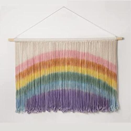 DESCRIPTION: (2) RAINBOW DECOR BRAND/MODEL: MOKOF SIZE: 43X28 RETAIL$: $70.00 EA QTY: 2