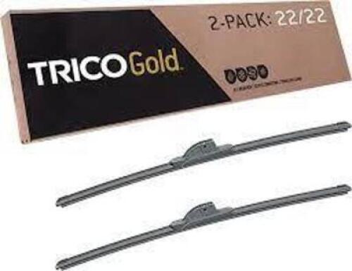 DESCRIPTION: (1) SET OF AUTOMOTIVE REPLACEMENT WINDSHIELD WIPER BLADES BRAND/MODEL: TRICO GOLD SIZE: 22IN RETAIL$: $20.34 EA QTY: 1