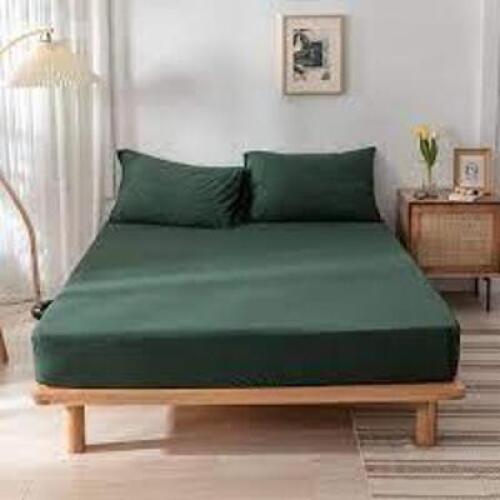 DESCRIPTION: (1) FITTED SHEET INFORMATION: GREEN SIZE: QUEEN RETAIL$: $20.00 EA QTY: 1