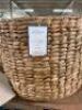 WOVEN STORAGE OTTOMAN NATURAL - THRESHOLD - 4