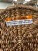 WOVEN STORAGE OTTOMAN NATURAL - THRESHOLD - 5