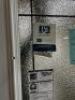 JELD WEN 72 INCH X 80 INCH TEMPERED PRIVACY GLASS PRIMED FIBERGLASS RIGHT HAND INSWING PREHUNG DOUBLE DOOR / PATIO DOOR - 6