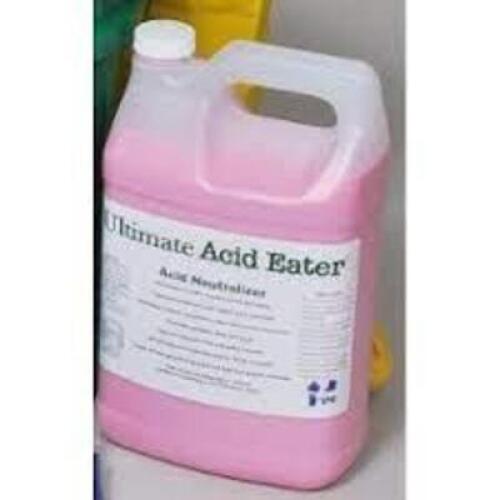DESCRIPTION: (1) ACID NEUTRALIZER BRAND/MODEL: ULTIMATE ACID EATER SIZE: 2.5 GALLON RETAIL$: $345.00 EA QTY: 1
