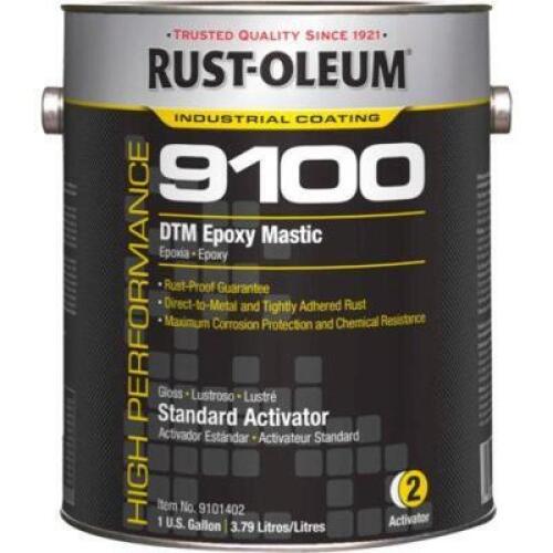 DESCRIPTION: (1) STANDARD ACTIVATOR BRAND/MODEL: RUST-OLEUM 9100 SIZE: 1 GALLON RETAIL$: $90.95 EA QTY: 1