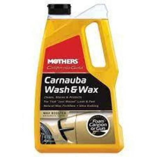 DESCRIPTION: (2) CARNAUBA WASH AND WAX BRAND/MODEL: MOTHERS SIZE: 64 FL OZ RETAIL$: $13.29 EA QTY: 2