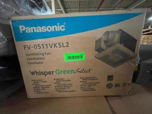 WHISPERGREEN SELECT 110 CFM 0.8 SONE CEILING MOUNTED ENERGY STAR RATED BATHROOM FAN WITH LED LIGHT AND INTEGRATED MULTI-SPEED