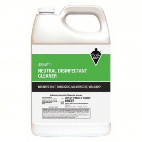 DESCRIPTION: (2) NEUTRAL DISINFECTANT CLEANER BRAND/MODEL: TOUGH GUY #49NW11 SIZE: 1 GALLON RETAIL$: $20.37 EA QTY: 2
