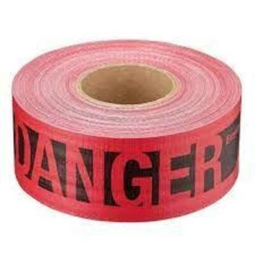 DESCRIPTION: (1) ROLL OF RED DANGER TAPE QTY: 1