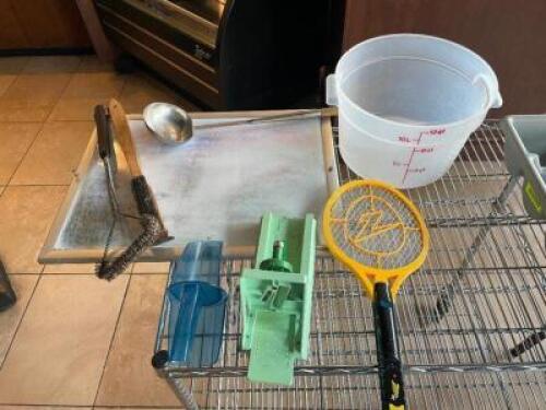DESCRIPTION: (1) LOT OF MISC. SMALL WARES AND UTENSILS QTY: X 1