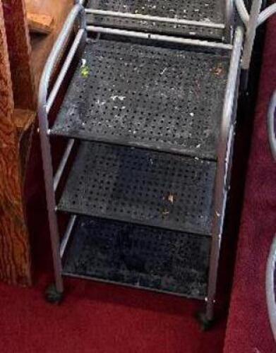 (2) - ROLLING MEDIA CARTS