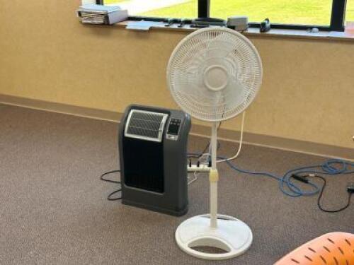 SPACE HEATER AND FAN SET