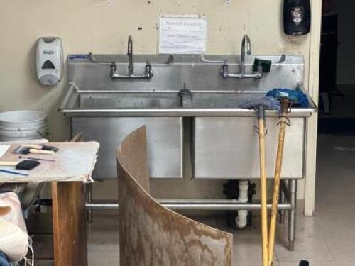 50" STAINLESS SINK
