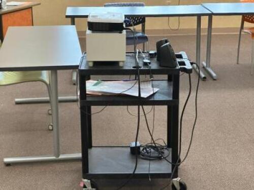 ROLLING MEDIA CART