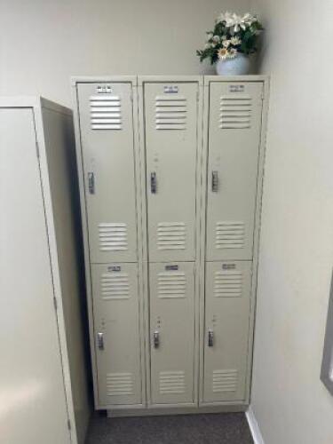 SMALL LOCKER SYSTEM AND STORAGE CABINET SET