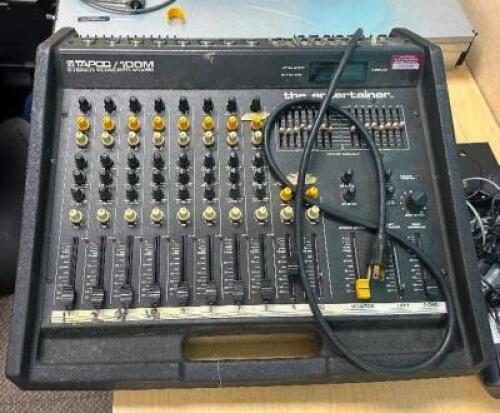 TAPCO 100M STEREO POWERED MIXER