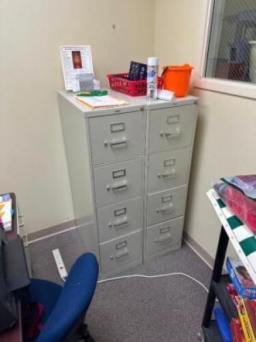 DESK CHAIR AND FILE CABINET SET