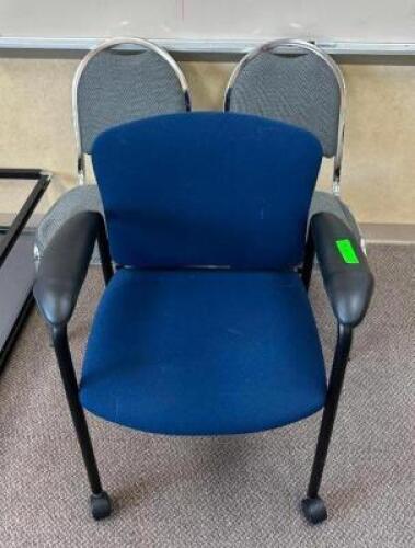 (3) ASSORTED CHAIRS.