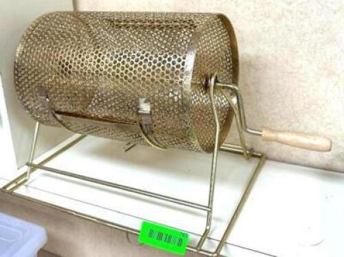 12" METAL BINGO ROLLING CYLINDER.