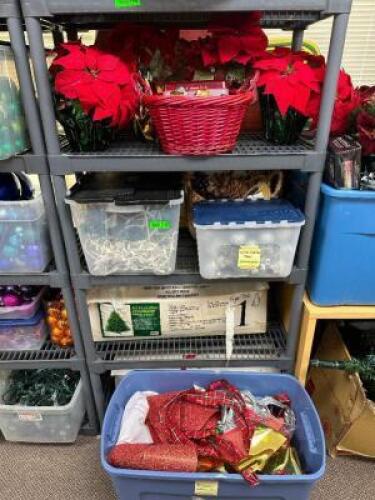 LARGE GROUP OF CHRISTMAS DECORATIONS