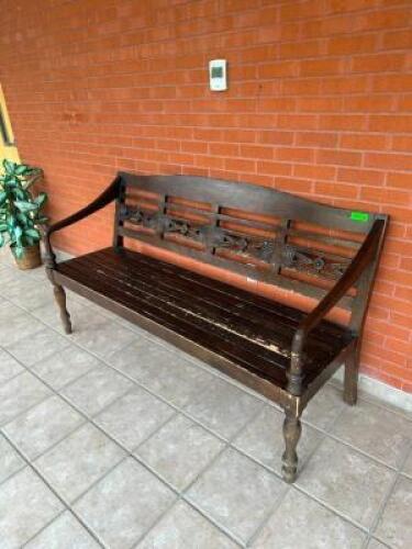 WOOD BENCH