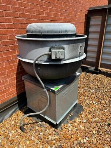 LOREN COOK BELT DRIVE EXHAUST FAN