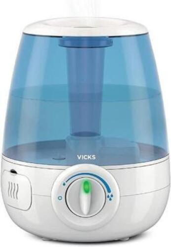 VICKS FILTER-FREE ULTRASONIC COOL MIST HUMIDIFIER,