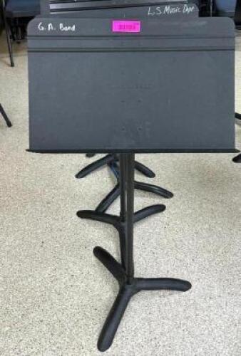 (6) SHEET MUSIC STANDS