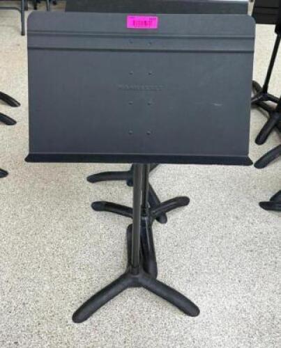 (6) SHEET MUSIC STANDS