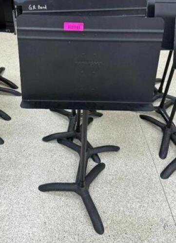 (6) SHEET MUSIC STANDS