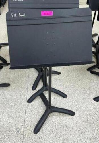 (6) SHEET MUSIC STANDS