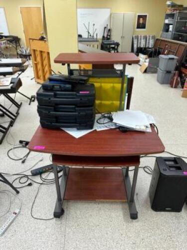 30" LAMINATE WOOD WORK STATION W/ RISER