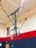 GLIDING REAR-BRACED CEILING MAST BASKET BALL HOOP - 4